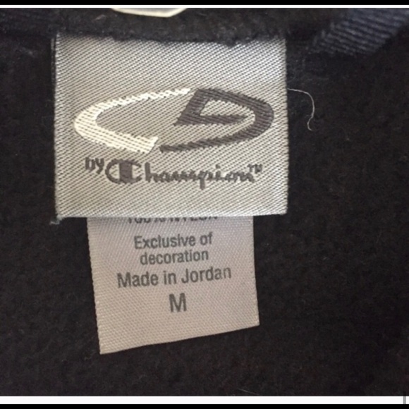Champion Semi Fleece Jacket Black Size M - Picture 5 of 6
